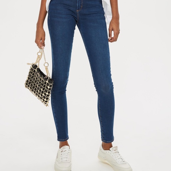 Topshop Denim - Topshop Leigh Moto Jeans / Tall